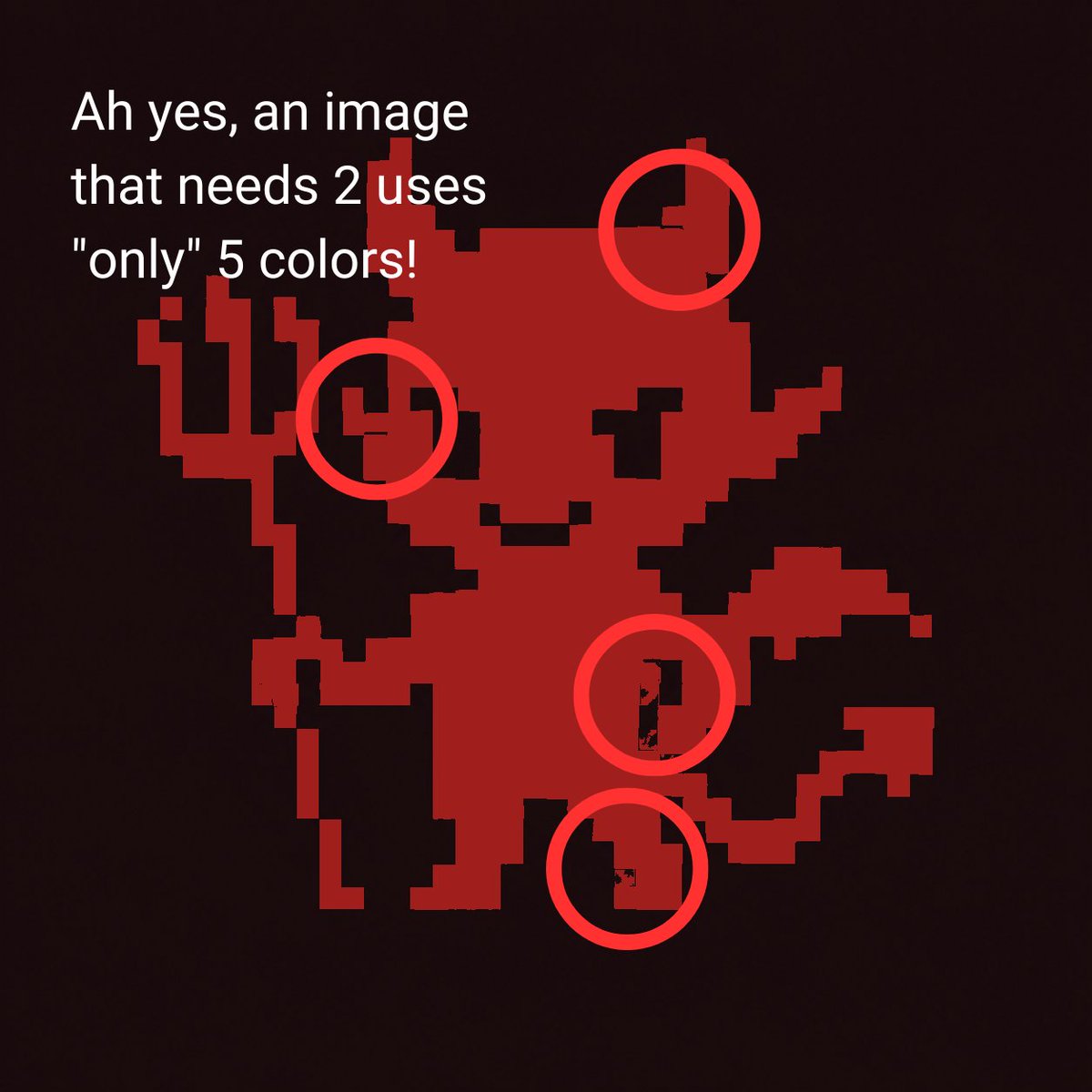 Smoet__'s tweet photo. @Jonath4nH @zjdelicious My favorite type of pixel art, not pixel art. https://t.co/vaKHY030qJ