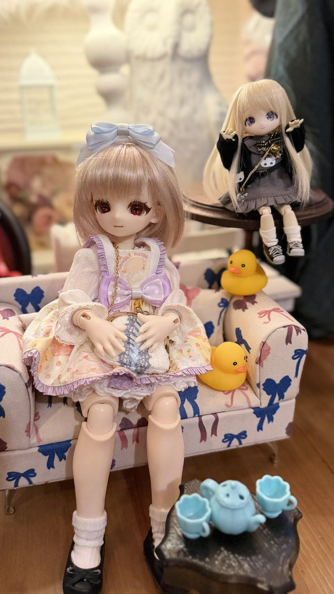 neko_sub_doll's tweet photo. おはようございます。
今日こそのんびり…する訳もなく出掛ける予定でした🤣笑
ドル活ではないよ??違うよ??🫨
天気が少し危うい気もするので傘必要かなー🌂
#おはドル
#うちのこかわいい
#あまむす
#SproutingDragon https://t.co/u5aaNbQYo6