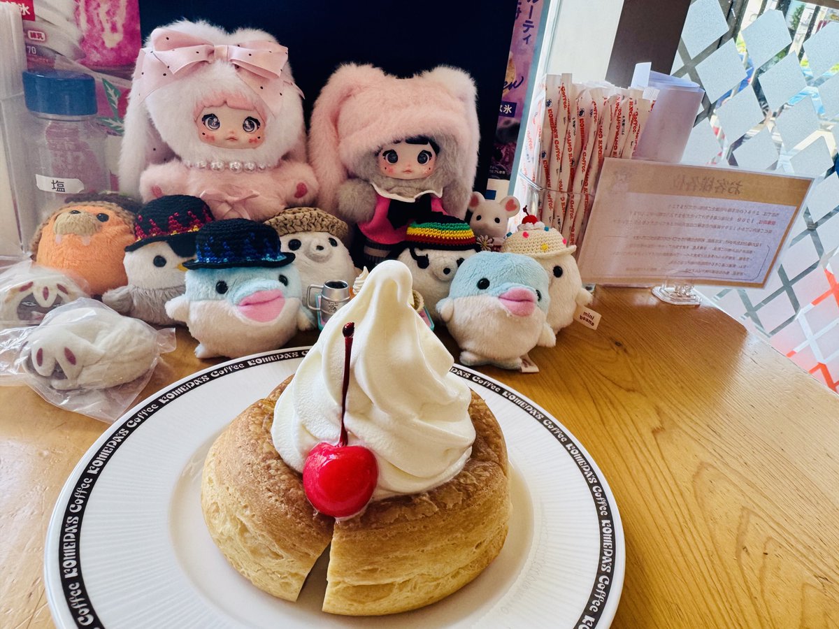 tsukino2331's tweet photo. 今日はハナココと雪国ドル会☕️ https://t.co/EHGiwOhc7M