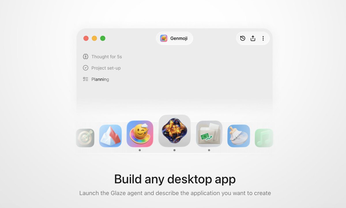 Mac软件开发上架,从未如此简单,正面刚App Store啊!
终于等到 @raycast 新AI工具 Glaze @glazeapp 的内测邀请。
一句话 AI 生成Mac 软件并发布上架。
...