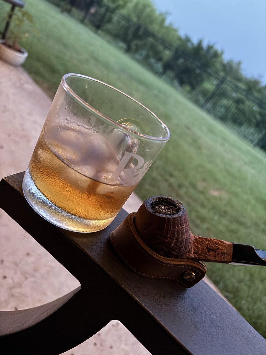 bsooner75's tweet photo. Might as well have one more. A little Cult Blood Red Moon and Buffalo Trace on a rainy night https://t.co/PG5Qecb5Xh
