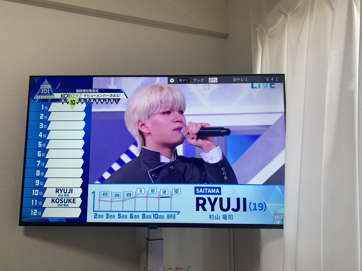 1004hani_17's tweet photo. グループ名発表されてから気絶してた笑笑 ホント大仰天です
竜司おめでとう！！！！！

#杉山竜司
#KO1KEYZ https://t.co/F1GObjEq2T