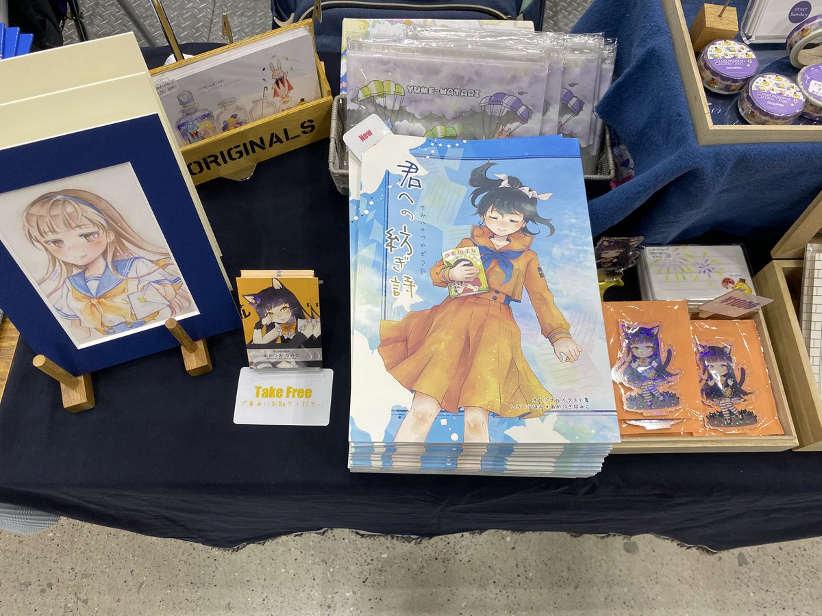 namikodbrk's tweet photo. 設置しました！
#COMITIA156 https://t.co/Pd6fNBBhiy