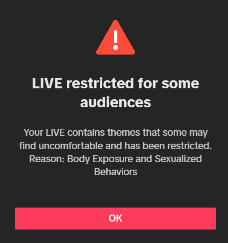 Cewpins's tweet photo. You pull your cock out ONE TIME on tik tok...

I guess pranks are illegal now https://t.co/uixkaGrYks