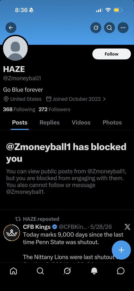 Torque1997's tweet photo. @JakeReed07s4 @Zmoneyball1 @JoshDobsonDB Be careful, he’s a little bitch and will block you 😂 https://t.co/fhST4MvxHm