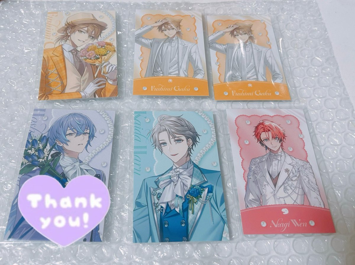 eb_jla's tweet photo. 【交換】にじさんじ Luminous Marriage ジューンブライド ジュンブラ 2026 フォト風カード フォトカ 

譲)1～2枚目
求)3枚目
レア同士
Nは求印>無印　

都内手渡し、郵送可能です
お気軽にお声がけください✨ https://t.co/3U1LARgwrr