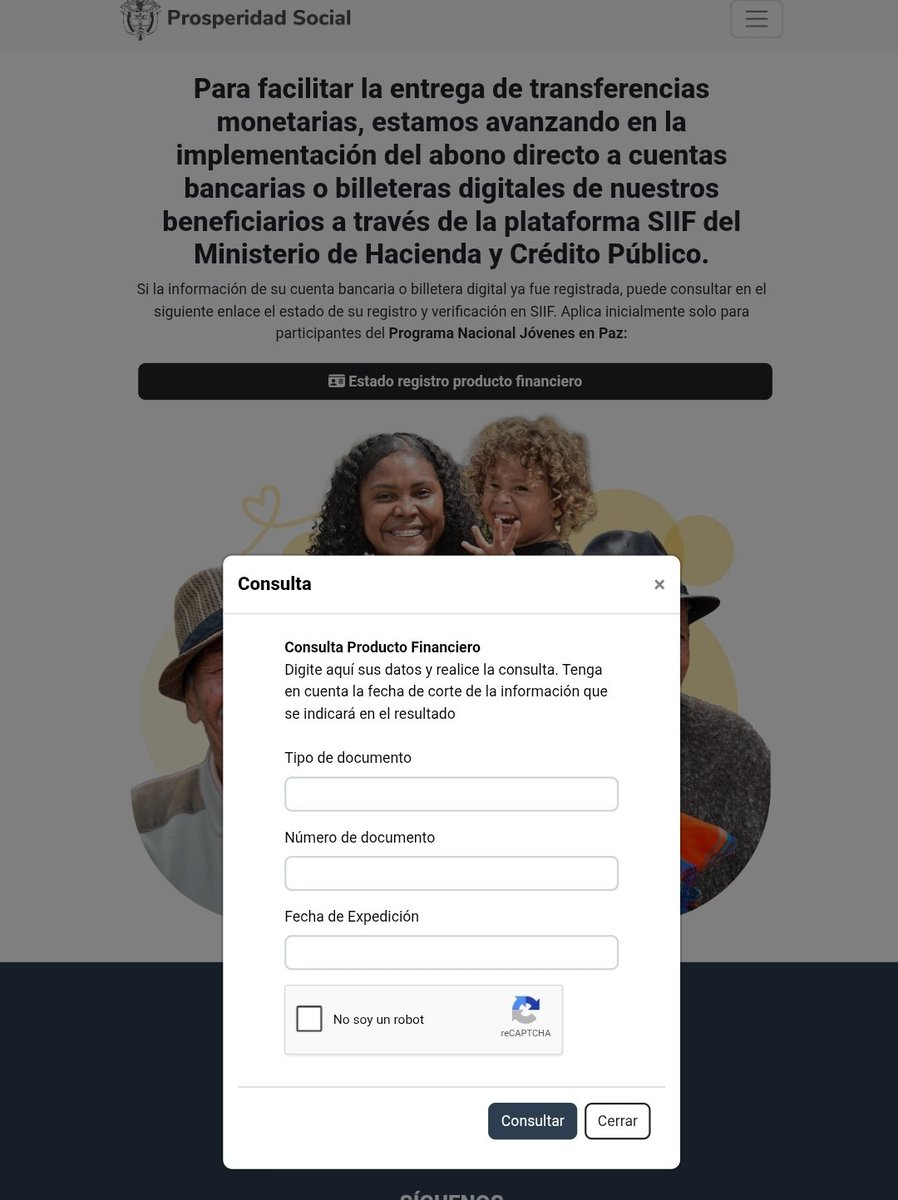 JeyTeInforma's tweet photo. ¡Confirmado! Nuevo link para consultar su medio de pago de subsidios en 2026

Esta herramienta empieza a tomar relevancia con la implementación del sistema SIIF, 

Link Oficial ✅️
https://t.co/qZ38sHOrfU

#jeyteinforma #prosperidadsocial #siif https://t.co/oNfEXHgWQp
