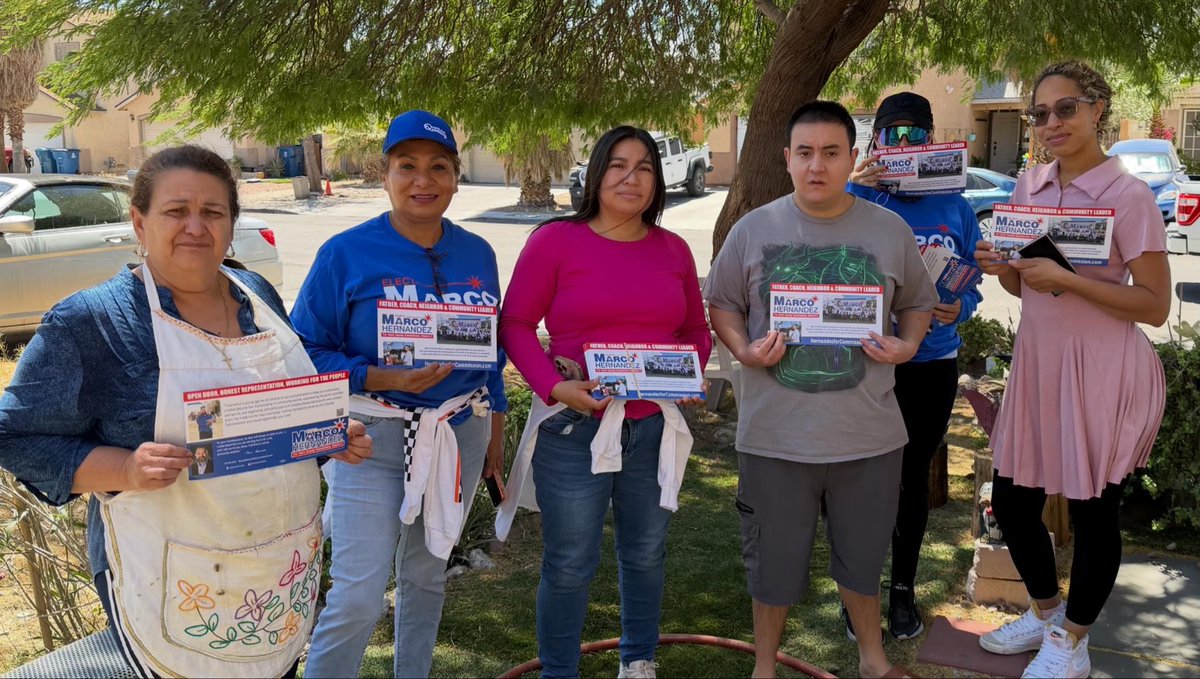 marko_hrndz's tweet photo. After a successful campaign day, we finished strong canvassing and walked throughout District E! Thank you to everyone who opened their doors, shared their concerns, and took the time to speak with us.

#lasvegas #districtE #eastside #electmarcohernandez #community https://t.co/THu8vKq9Ke