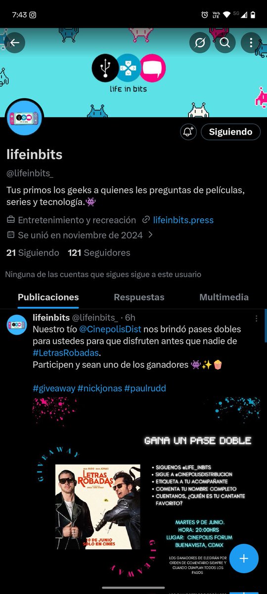 Chavis en el Cine 👑🎬 tweet media