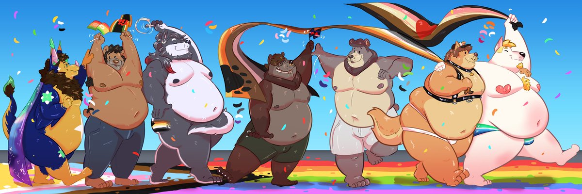 Grokam_'s tweet photo. Because being yourself should always be a celebration, this month is special to me, my friends, my love and all of us. 

Never let anyone decide about who you are, who you love and who you wanna become. 

Happy Pride Month 

Grokam 🏳️‍🌈🏳️‍⚧️🩷🐕 https://t.co/jG7XlWtqS8