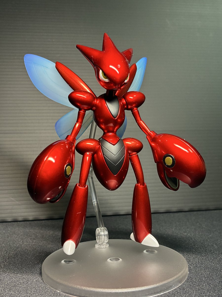 kyo54514030's tweet photo. ハッサム作りました！
ポケモン好きの友達にあげました👏

#プラモ
#ポケモン https://t.co/LbxK5Uya2N