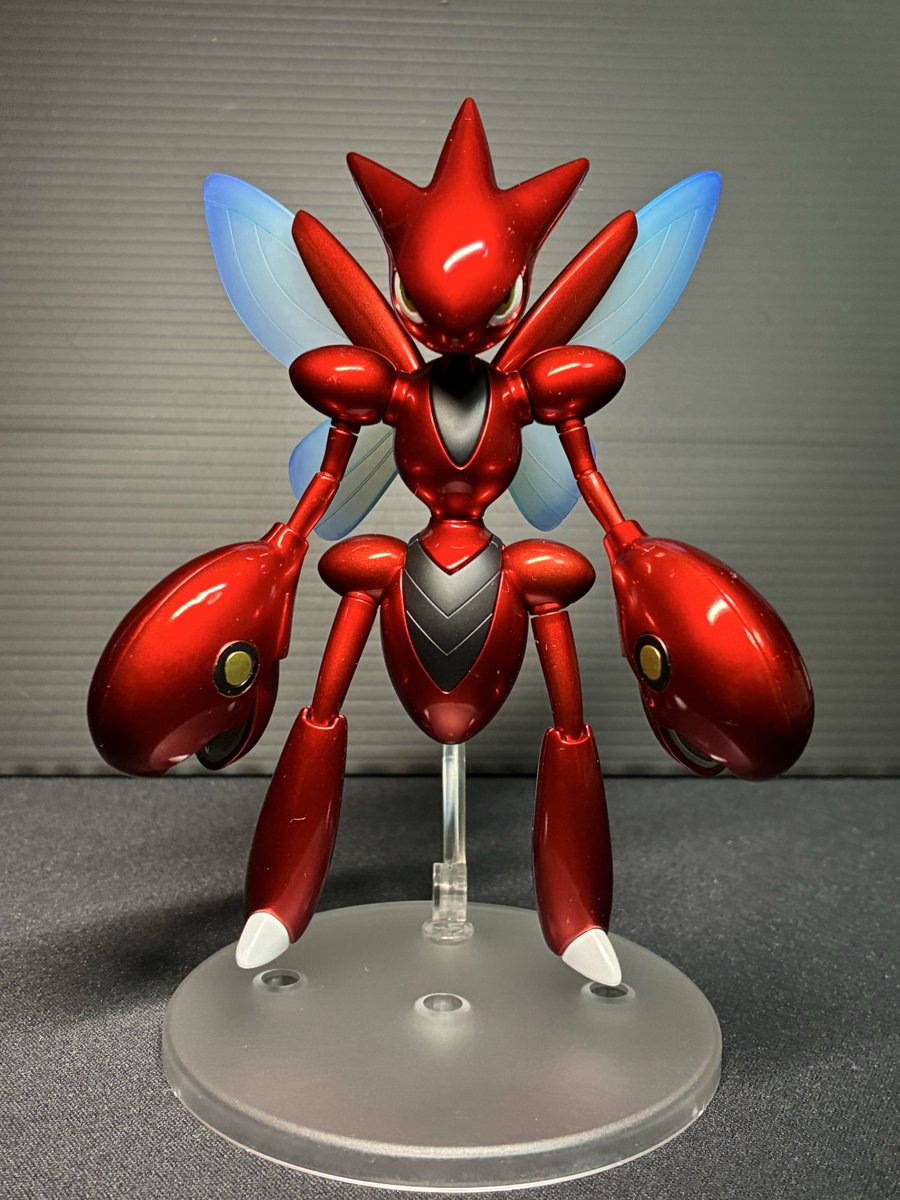 kyo54514030's tweet photo. ハッサム作りました！
ポケモン好きの友達にあげました👏

#プラモ
#ポケモン https://t.co/LbxK5Uya2N
