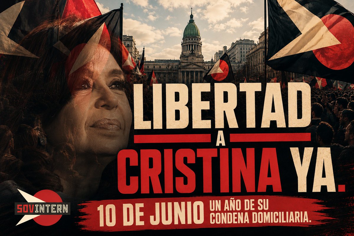 OlveiraPaco's tweet photo. Libertad para @CFKArgentina https://t.co/xVrrZGMlPB