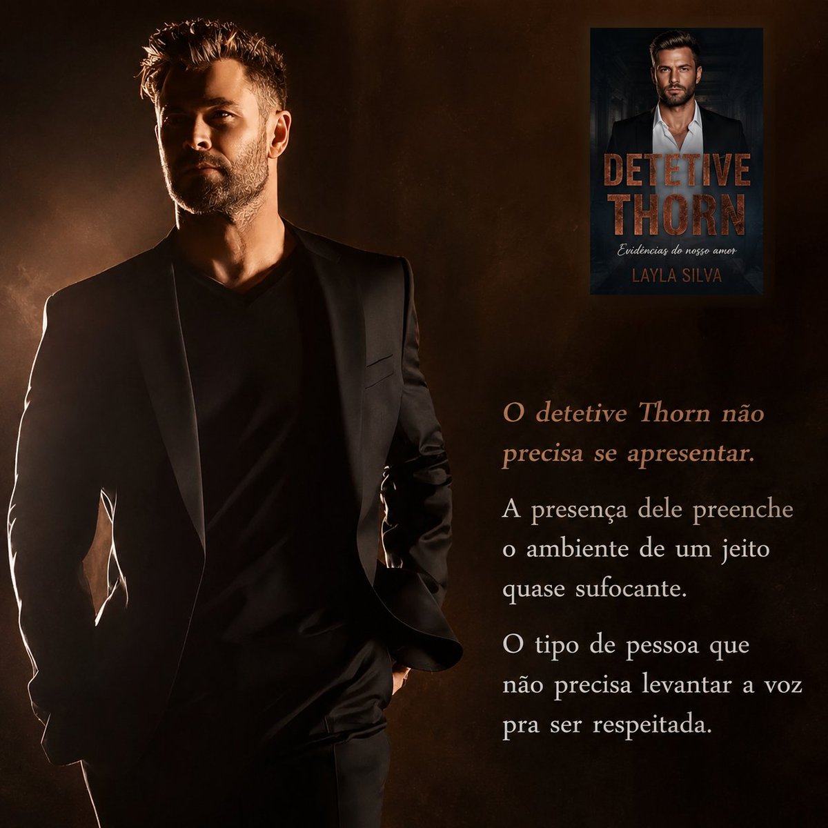 ivonesb2's tweet photo. DETETIVE THORN: Evidências do nosso amor
@laylasilvaautora https://t.co/6pIjWiueWU