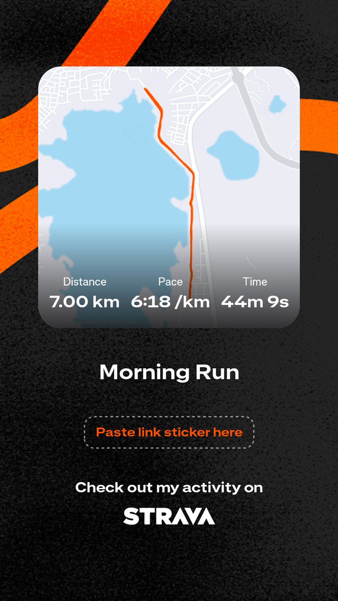 nirajsolanki00's tweet photo. Sunday morning run 7km done 
Check out my run on Strava: https://t.co/Eh5XkpqLTU https://t.co/EBJ6RO9BKX