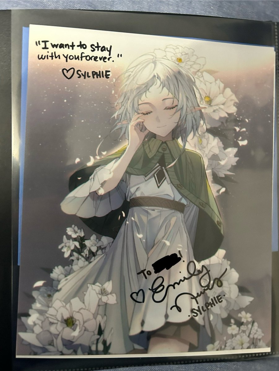 swirly_fries's tweet photo. Anime con haul, focused entirely on trying to get Mushoku Tensei signatures and it payed off, really fun to meet everyone! https://t.co/OlfObROKHS