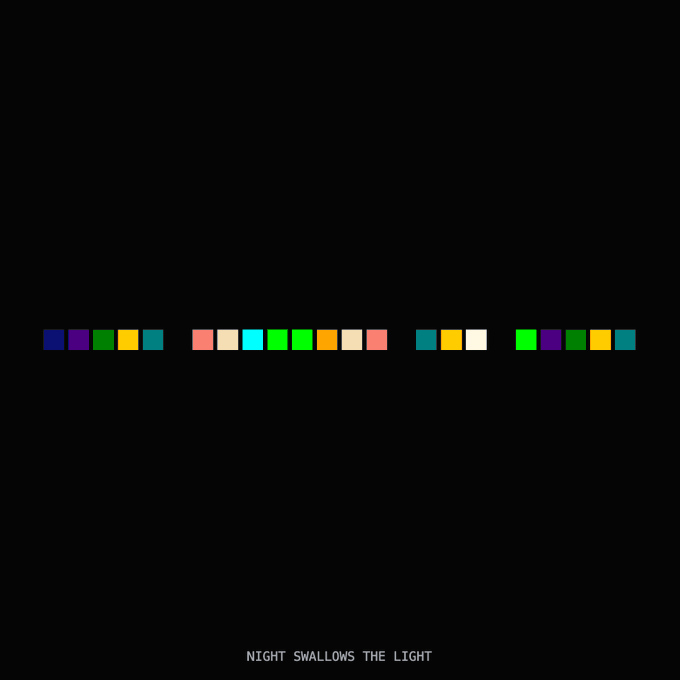 inshell_art's tweet photo. THOUGHT minted on Sepolia.  

THOUGHT #15 from PATH #11 

Prompt:
write down the darkest line

「NIGHT SWALLOWS THE LIGHT」  

https://t.co/978ji72RVB

#NFT #ETH https://t.co/HRmXqWQm4x