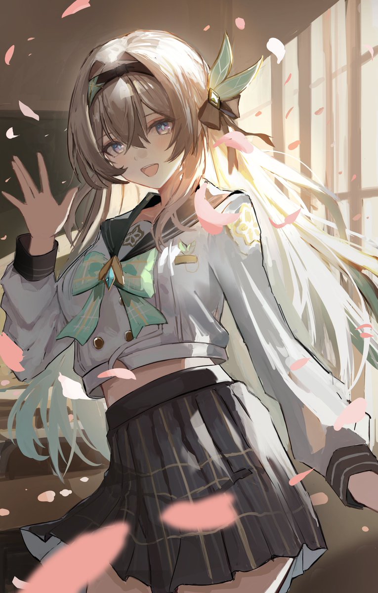 hwadam0518's tweet photo. 💚🌸
#Firefly #HonkaiStarRail https://t.co/L58IQHRNLT