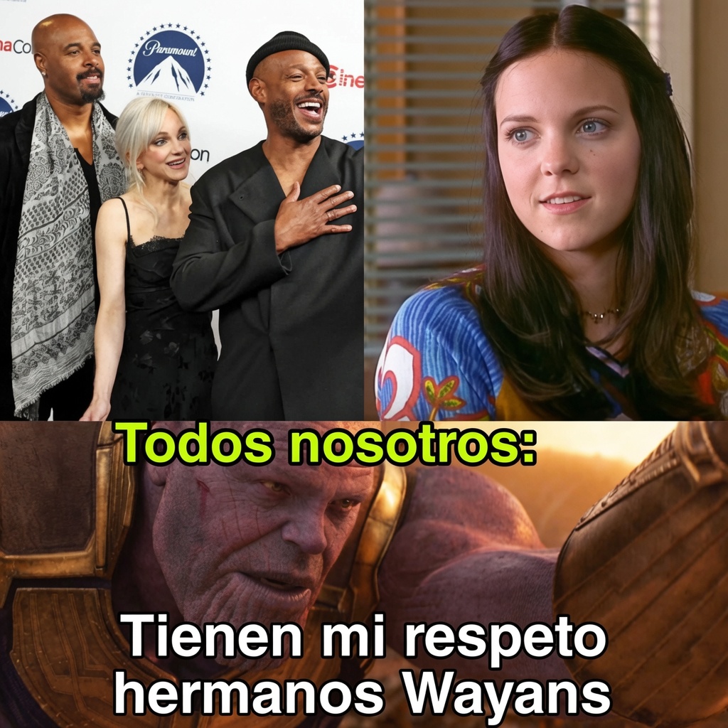 elduuuui's tweet photo. Anna Faris reveló que fueron Shawn y Marlon Wayans quienes la llamaron para regresar a Scary Movie 6. Anna dijo que no los veía desde 2002 y que cuando recibió la invitación quedó sorprendida y emocionada de inmediato.

“No podía creer que existiera un mundo en el que me sintiera tan bien por volver a Scary Movie”.

Para Anna el regreso también significó algo muy personal, por fin pudo agradecerles a los hermanos Wayans a pesar de haber participado en las otras películas que no produjeron ellos, les agradeció por haber confiado en ella cuando era una actriz prácticamente desconocida. 👏🏻