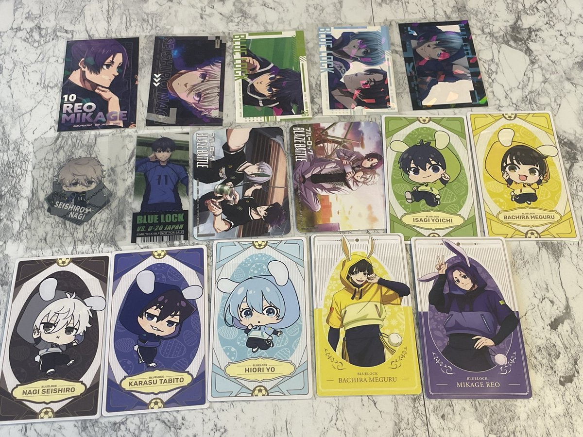 narico0110's tweet photo. 【譲渡　買取　交換】ブルーロック　ブルロ

譲:画像

求:ご希望額(＋送料)

凪、玲王は他キャラより同数お引き取りください
都内または横浜お手渡しor郵送
条件の良い方優先
検索からもお気軽にお声掛けください✨ https://t.co/xMulLAID5E