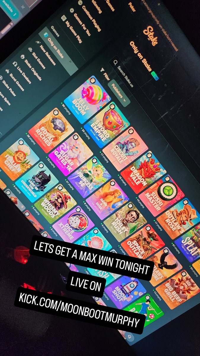 MoonbetMurphy's tweet photo. LIVE NOW ON KICK TAP IN AND WIN!

2500 LEADERBOARD LIVE ALL JUNE! https://t.co/4CIf2md5OJ