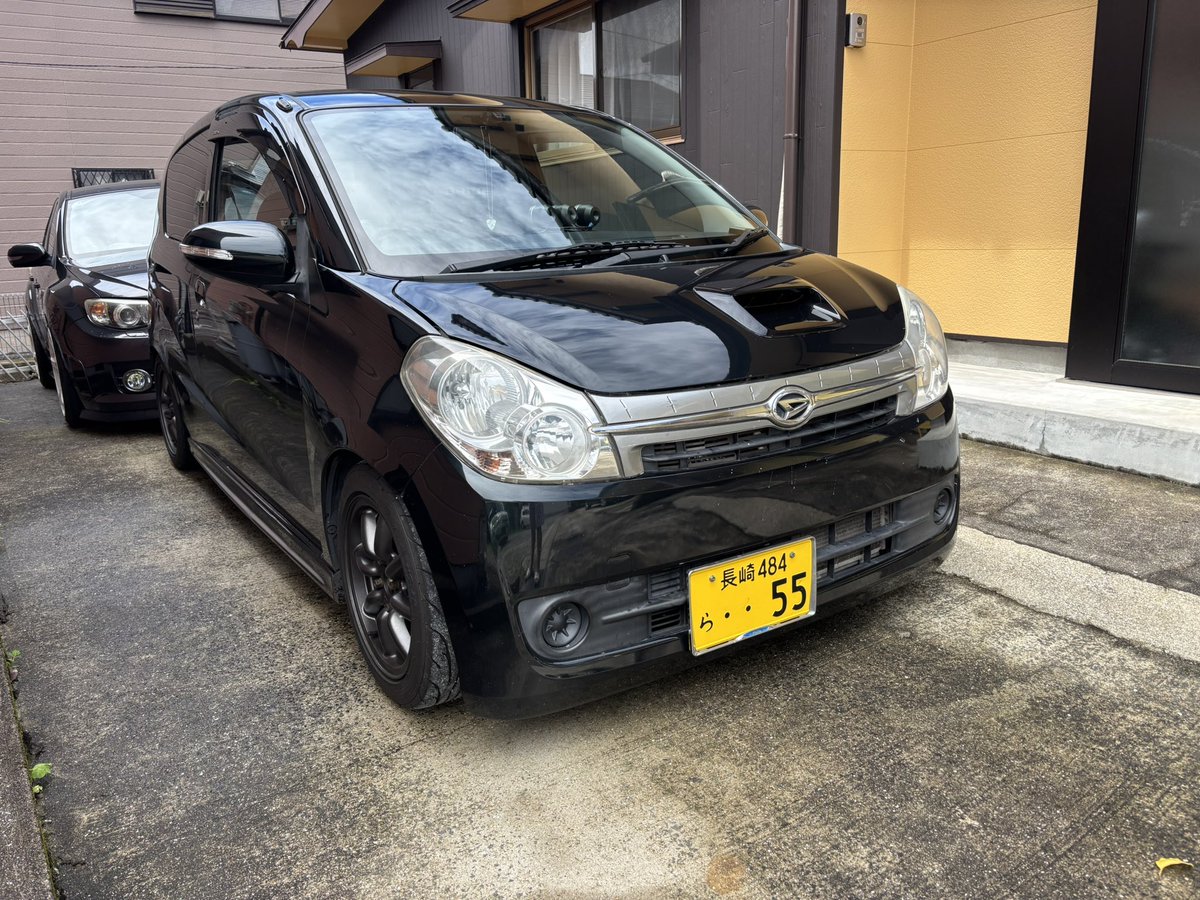 tezzzzza200's tweet photo. 怪しい過給機付きのミラバンカスタムが完成しました。ニャーニャーするタイプの方です😺 https://t.co/SaheXHGjvX