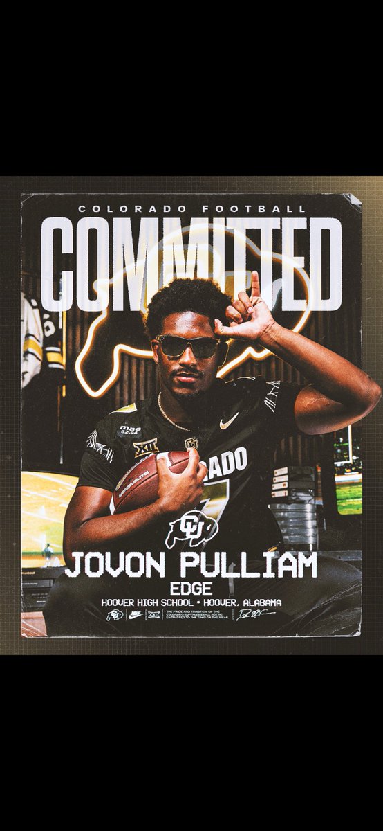 JovonPulliam's tweet photo. Go Buffs!!! 🦬🦬🦬 @CUBuffsFootball https://t.co/O3avmrvs8K