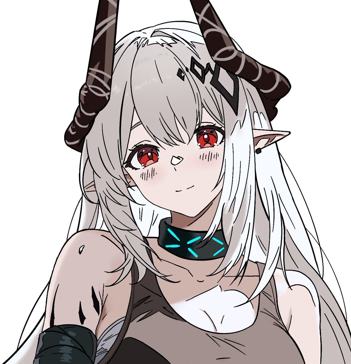 SouthVTuber's tweet photo. Sketched Mudrock! #arknights https://t.co/6oEZeot9N5