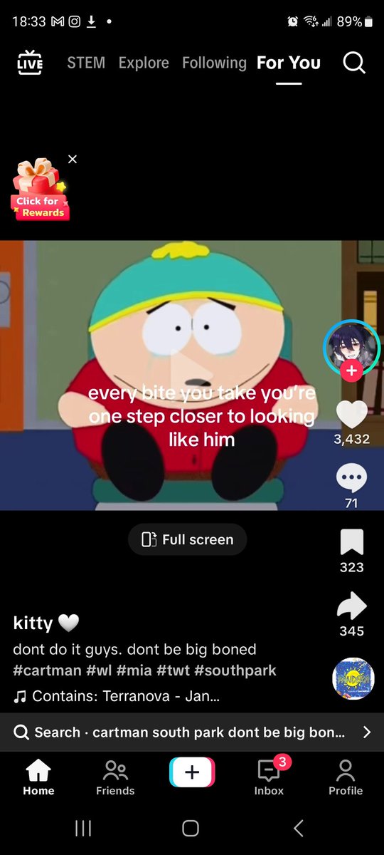 tfemkanade's tweet photo. the concept of eric cartman fatspo https://t.co/gcPbGotuyF