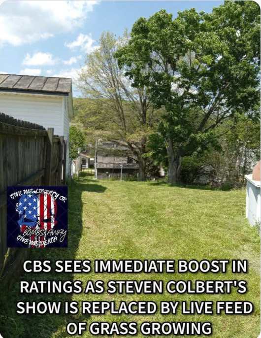 MCGOPLD17's tweet photo. #Colbert #lateshow https://t.co/NOdtDVIQHL