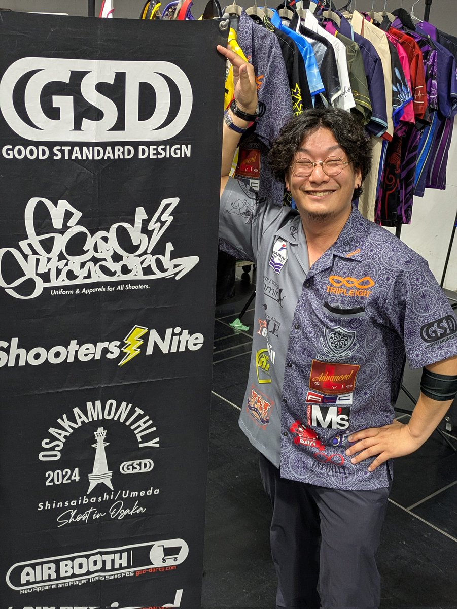 GSD_hide's tweet photo. JAPAN京都2日目！
GSDブース朝から選手がたくさんで大盛り上がり✨️

ご来場の皆様
ぜひ遊びにお越しくださいね🎶 https://t.co/UZdnp9OmpK