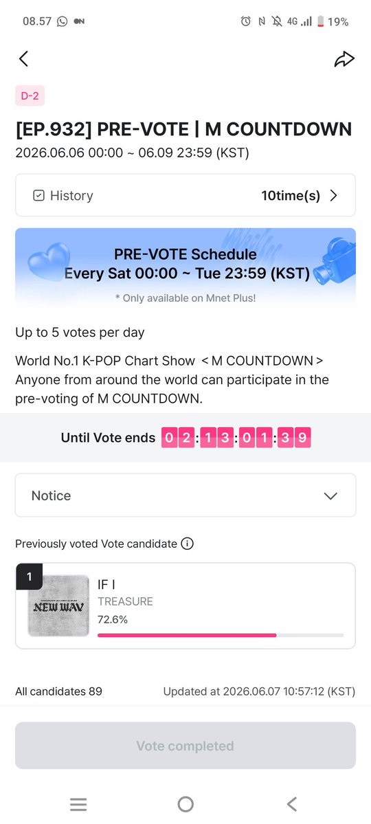rurubiyaa's tweet photo. — TEUME TO DO LIST‼️
🤷‍♀️COPAS AND SHARE🤷‍♂️

⚠️ IF I - TREASURE ⚠️

• STREAM if i appmus/spo/yt/ytmusic
• ⁠PARK ur accs on Stationhead
• ⁠VOTE on prevote mnet+ (one acc able to cast 5 votes)
• ⁠POST anything on tiktok/shorts use official sounds “IF I” (set to public/friends) https://t.co/GdsxFKhf9l