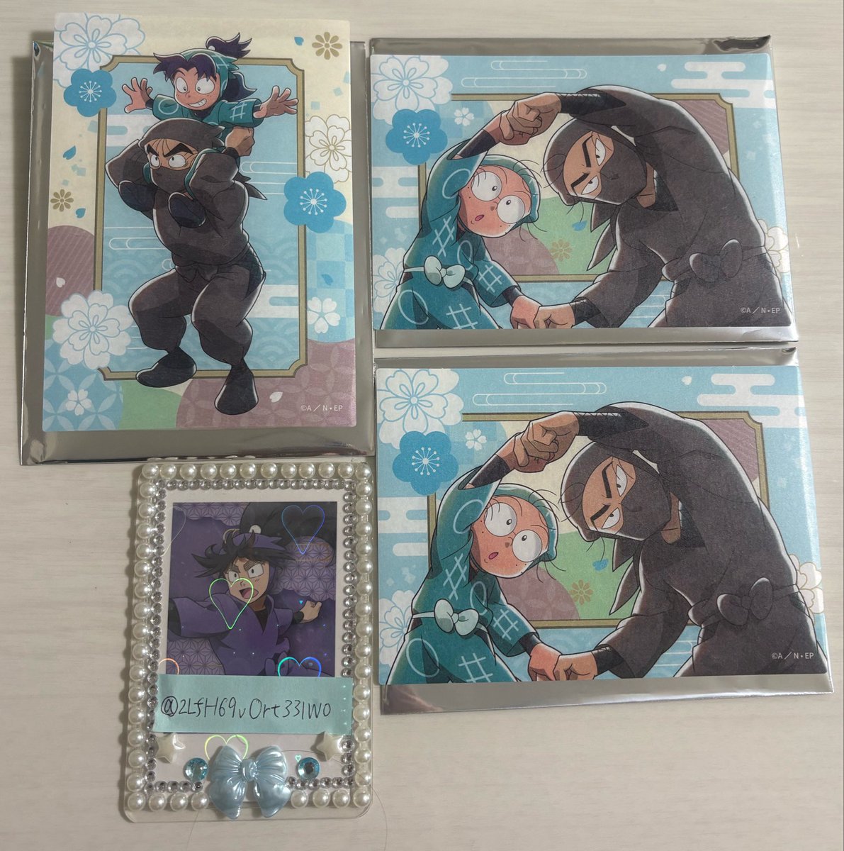 2LfH69vOrt33IWO's tweet photo. 【交換】　忍たま　プロ忍の朝も早い！の段　アニメイト　フェア　渋谷　オンリーショップ　和紙風クリアブロマイドコレクション

譲　きり丸・山本、乱太郎・高坂

求　食満・善法寺、立花・潮江、雑渡・諸泉
　　定価＋送料

引きアップどちらでも大歓迎です。
検索からもお気軽にお声掛けください。 https://t.co/6T7oVlxfES