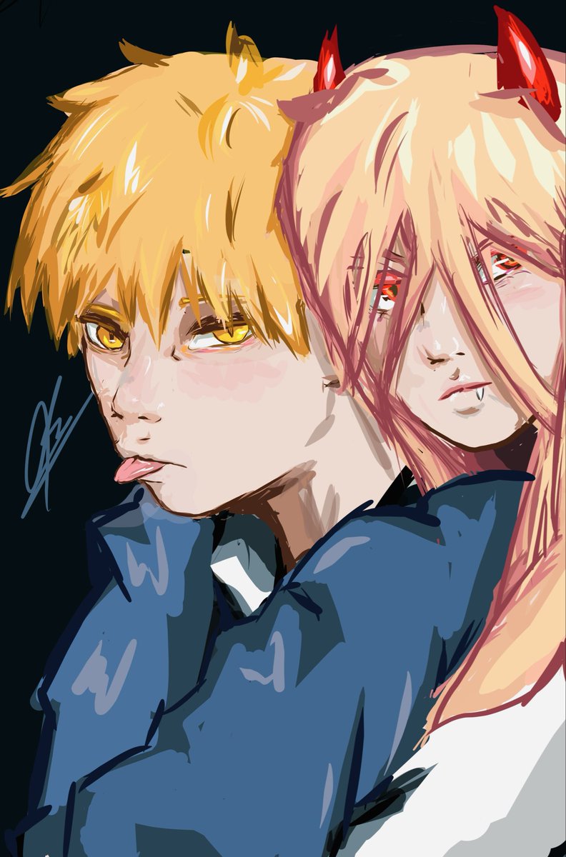 BerthKentai's tweet photo. Denji y Power|Fan Art <3

૮ ͠ ͜ᕦ(⁽҉⁽҉҉ ҉ ҉ ҉ ҉ ҉ ҉ https://t.co/l6JJ2NiwwS
