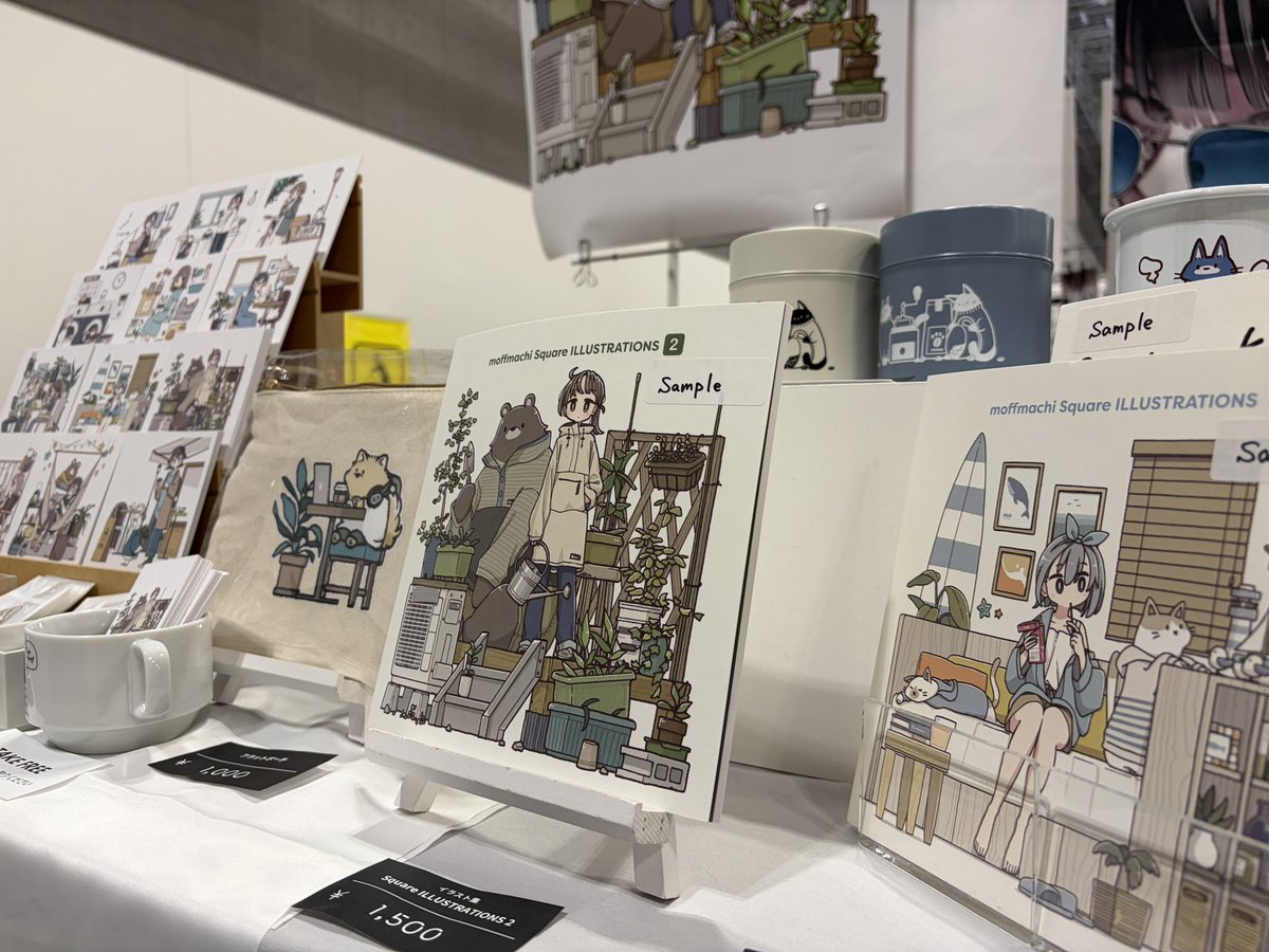 moffmachi's tweet photo. #COMITIA156
始まりました！
moffmachiは東7ホール【Q24b】です🐾
よろしくお願いします https://t.co/QMjohvatvE
