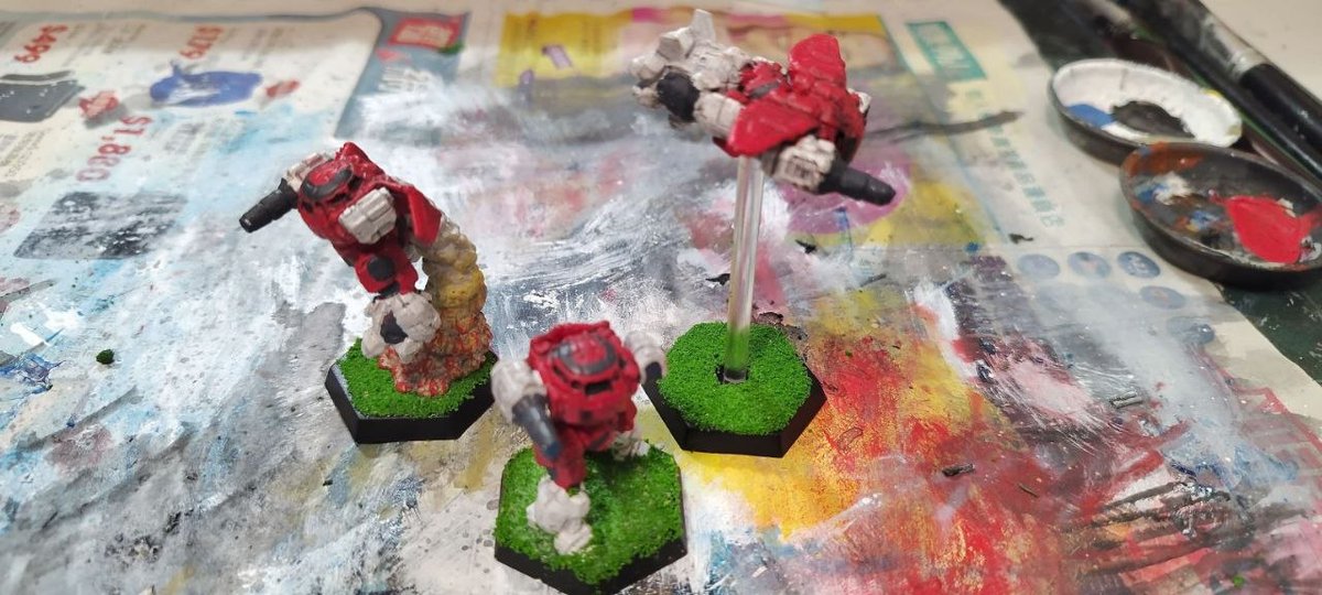 Brother_Raphael's tweet photo. @nasuo0083 I have a full lance of them Urbie Rangers, and the Red Urbie flies https://t.co/l5uwvP8w5L