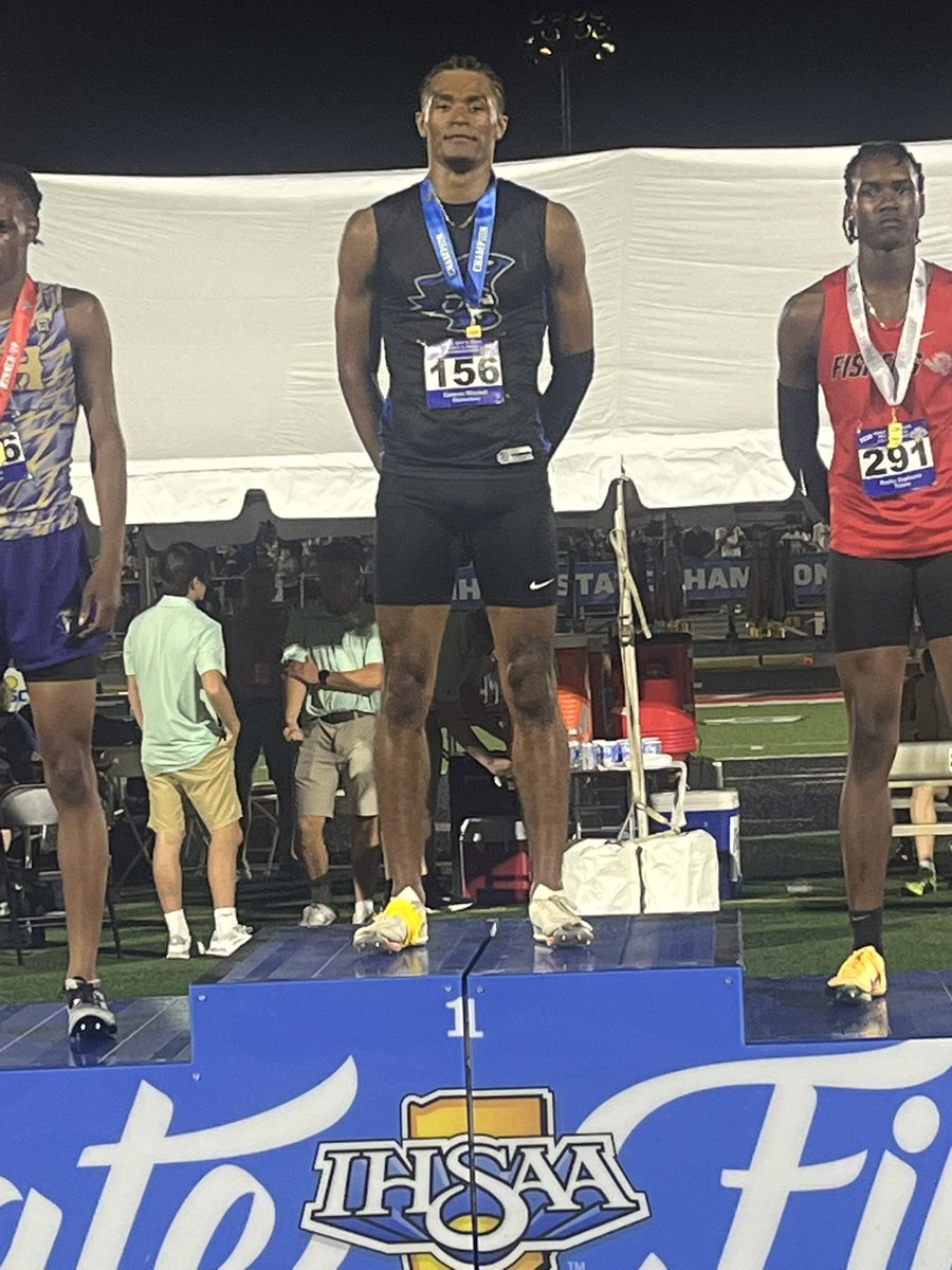 patmurphyNT's tweet photo. Camran Mitchell of @CHS__Pirates wins the 400 State Final in 47.36. The first State champion from Clark County from either the boys or girls meet this year.
@joshcookNT https://t.co/Udk2f8lX9R