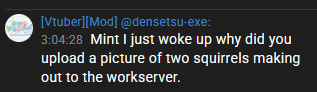 SnoozingObake's tweet photo. Just normal DensetsuEXE things https://t.co/hTYJ00Wj6g