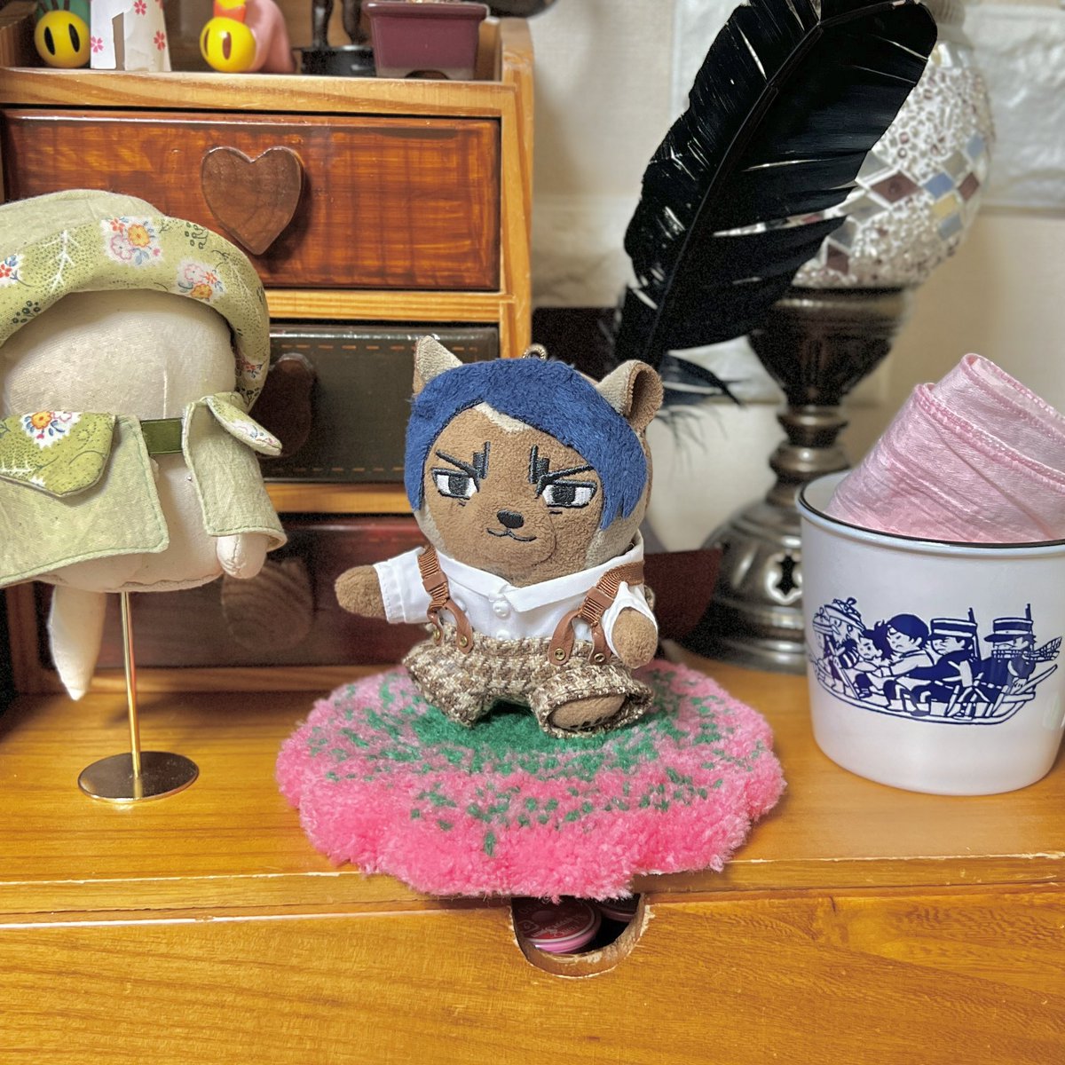 collar0610's tweet photo. クズリ洋品店さん(@kuzuri_3 )の坊ちゃんセット！！！
ようやくお迎えできた､､､
かわいい､､､生意気そう､､､かわいい_(:3」∠)_ https://t.co/JFYHp0mEhU