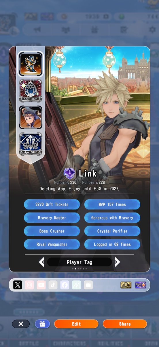Linked2Games's tweet photo. I’m done with #DDFF for good. It has potential but they fucking suck copious dick at coding and execution. It’s hardcore monetized and the P2W variance is extreme. 

- They have everything behind ability draws (characters, skills, growth) to force you to pay.
- They fuck you with matches you could never even hope to win due to mismatched player power scores.
-They don’t have a character skill model in place so you play with retarded accounts.

It is the most stressful game I’ve ever actually stuck out because I wanted to like it. But it is a waste of time, money, and stress. I hope SE takes a financial bloodbath on it. They deserve it.