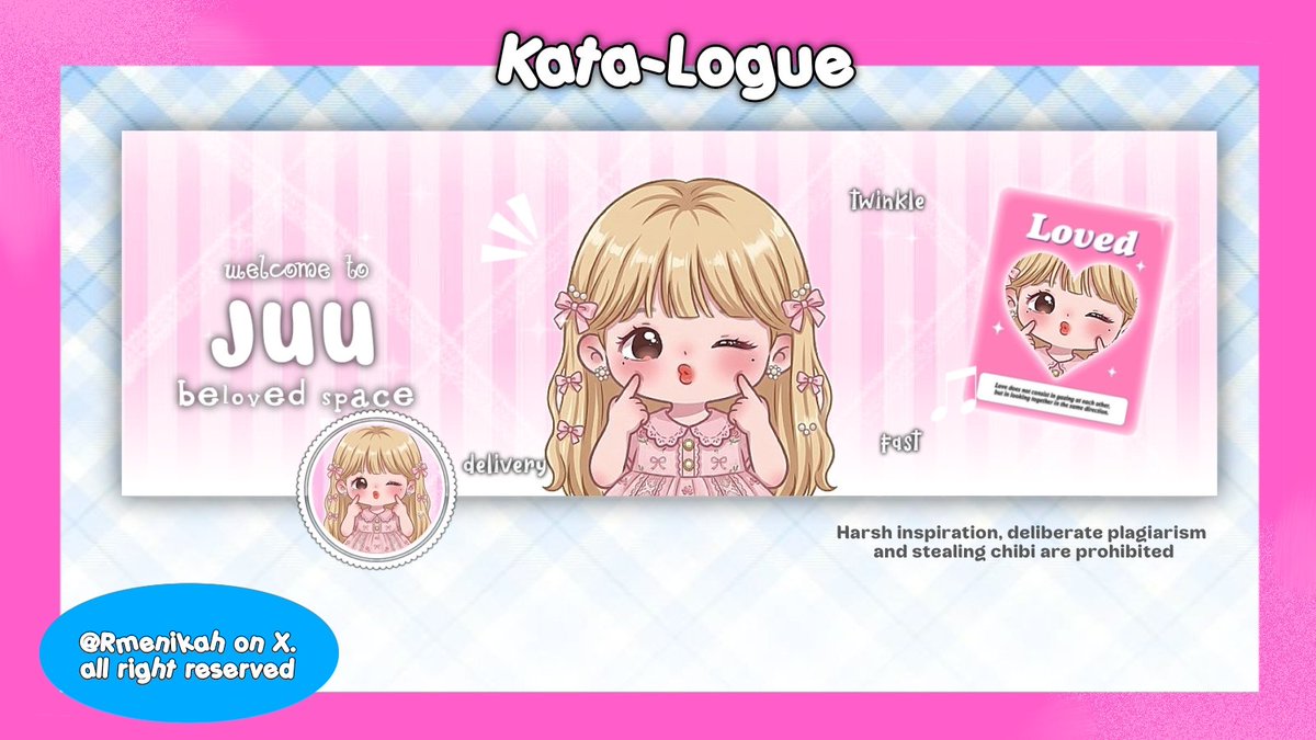 rMenikah's tweet photo. Help repost? tengkies!

Halo, Juu membawa 4 layout chibi ready stock yang sudah free retext dengan prici yang sangat terjangkau 🧚🏻 4 layout ini bisa kamu bawa pulang sekarang dengan 15k rupiah saja! sudah mendapat ava png loh ✨

Dm for Buyyi #Zonauang [ more check alt ] https://t.co/SWb7qcOmah