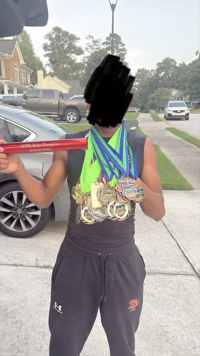 stantonfulk's tweet photo. All medals from over 2 years of track https://t.co/LR0n8Icxdg