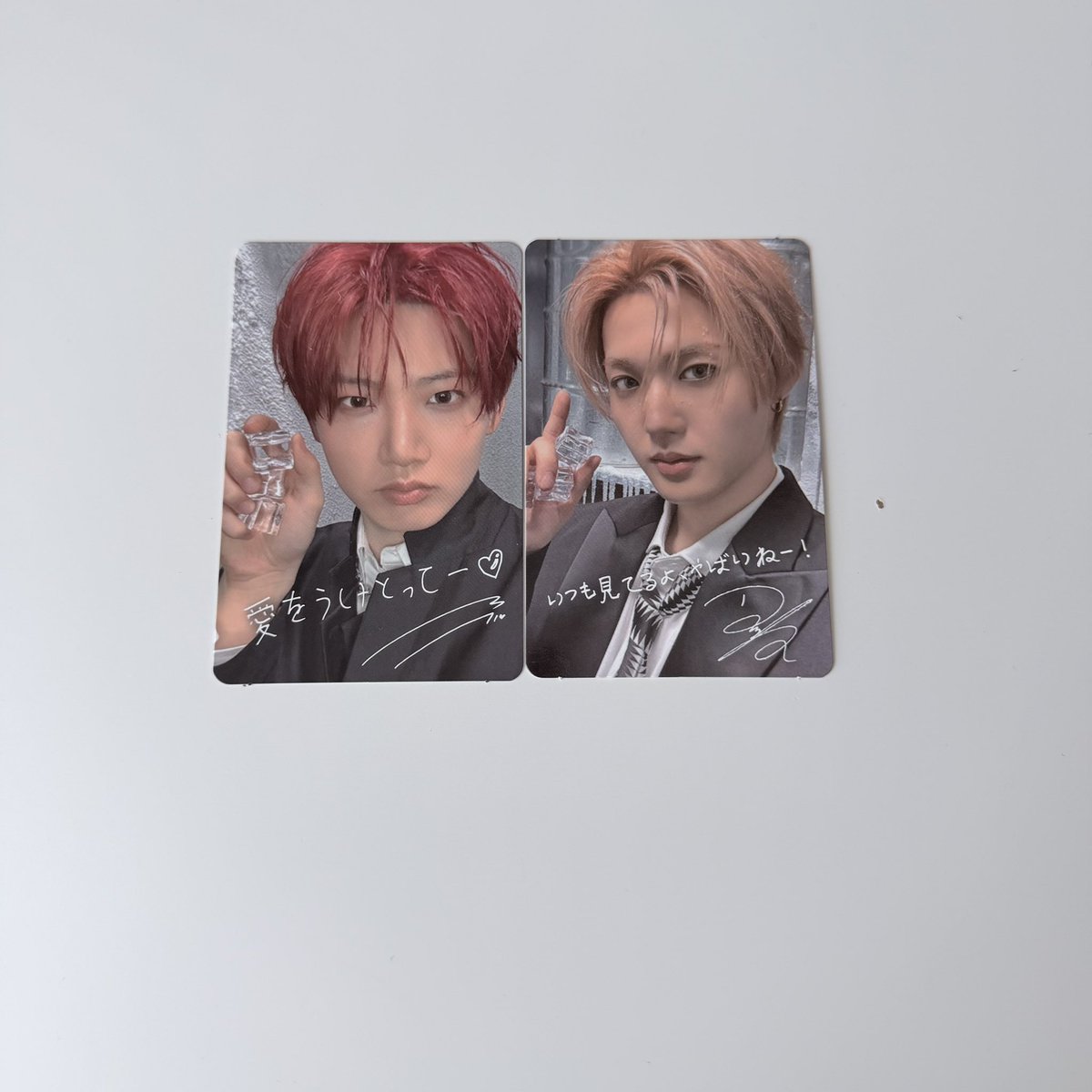 tm_ys48's tweet photo. TREASURE 4th MINI ALBUM [NEW WAV] 交換

【譲】ICE ジュンギュ ドヨン
【求】RED ヨシ ICE ジェヒョク

後日渋谷、ソウル イルツ手渡し希望
🐨⇆🐯のみ、固ツイ必読

#treasure交換 https://t.co/j8UAc43af0