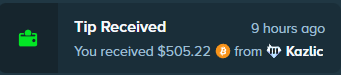 KazlicRewards's tweet photo. You open your Stake account and see you received this from me 👀 are you cashing out or playing? https://t.co/Ho7894uv5G