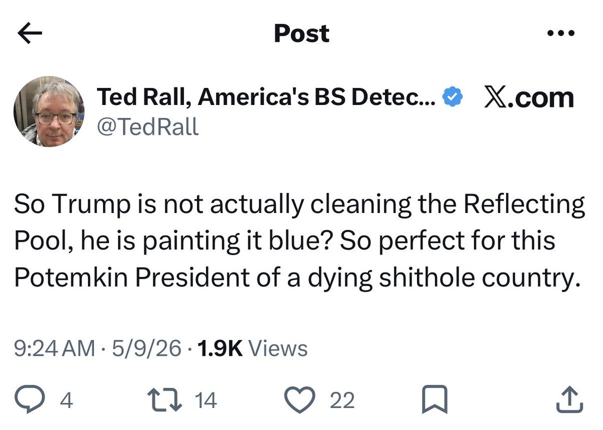 UncleJess2's tweet photo. @TedRall You, apparently do #retard https://t.co/ER7kb0UGIW