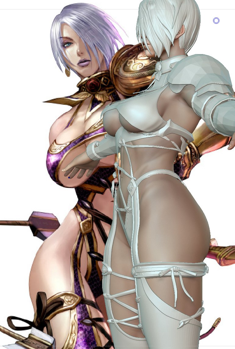 sergiogGonzoM's tweet photo. working in a Ivy Valentine Arcane style https://t.co/021k0yWU7H