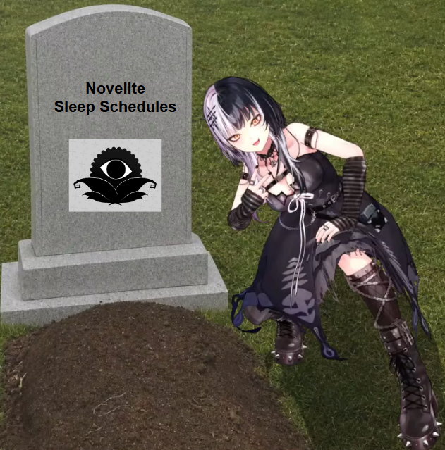 just_aShiro's tweet photo. I can't name a single Novelite with a healthy sleep schedule. 
Chat reflects the streamer 🤍🖤
#Dankvella https://t.co/08H4ltaibd