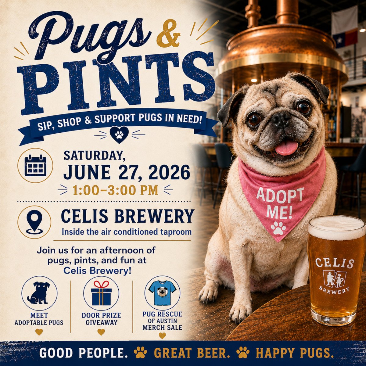 PugRescueAustin's tweet photo. Mark your calendars! https://t.co/0dfvytdiyz