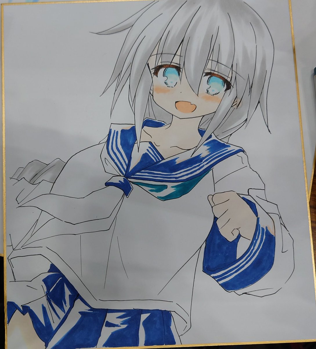 色紙が売れて早速ダミーサークル化してしまったのでwip 