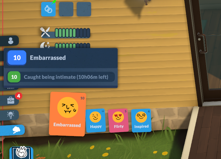 flowervicplays's tweet photo. they were being intimate with EACHOTHER but got these buffs. #Paralives https://t.co/u4Fo2HIfR1